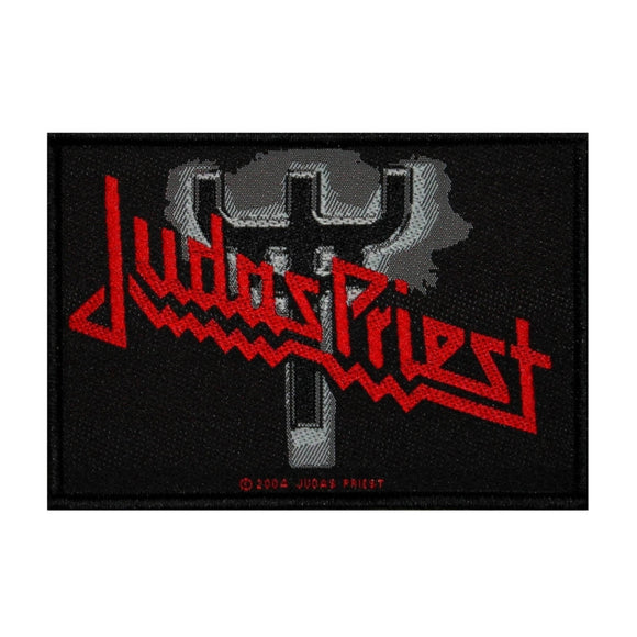 Judas Priest Painkiller Logo Patch Heavy Metal Music Album Woven Sew On Applique