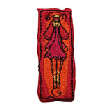 ID 7508 Princess Ballerina Badge Patch Ballet Dance Embroidered Iron On Applique