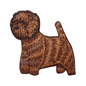 ID 2794 Shih Tzu Dog Patch Small Puppy Breed Pet Embroidered Iron On Applique