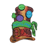 ID 3306 Royal Order Hat Patch ST Patrick's Day Luck Embroidered Iron On Applique
