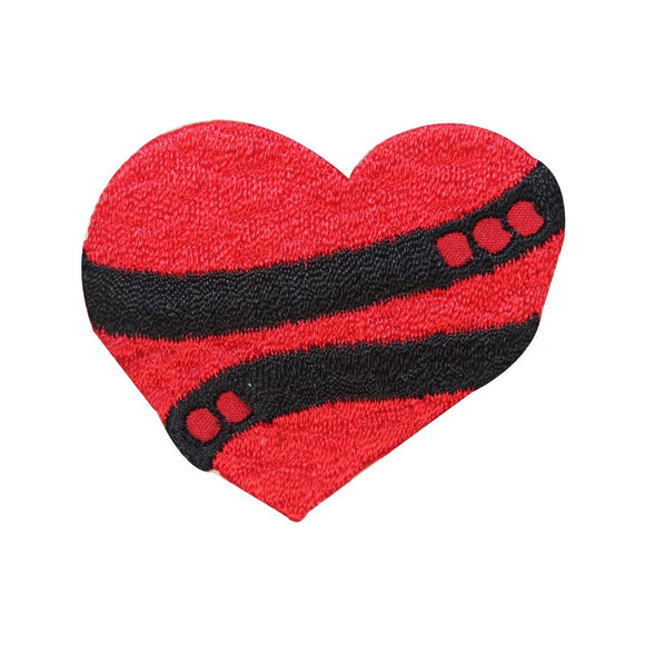 ID 3256A Box of Chocolates Heart Patch Valentine Day Embroidered IronOn Applique