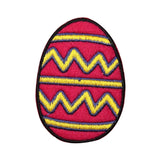 ID 3346B Colored Easter Egg Patch Spring Holiday Embroidered Iron On Applique