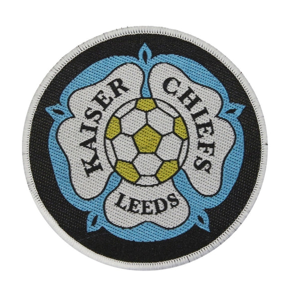 Kaiser Chiefs Leeds Football Logo Patch Indie Rock Band Woven Sew On Applique