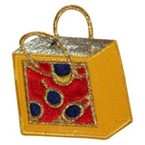 ID 8509 Mall Shopping Bag Patch Store Gift Vinyl Embroidered Iron On Applique