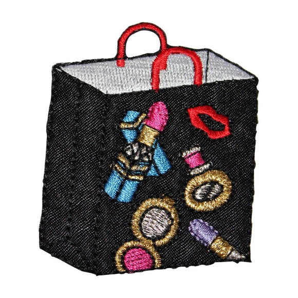 ID 8516 Mall Shopping Spree Bag Patch Cosmetics Embroidered Iron On Applique