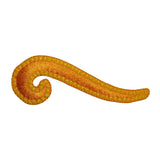 ID 8719 Yellow Swirl Design Patch Craft Symbol Shape Embroidered IronOn Applique