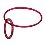 ID 8746 Pink Linked Ring Circles Patch Necklace Embroidered Iron On Applique