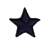 ID 3466D Blue Star Patch Night Sky Craft Symbol Embroidered Iron On Applique