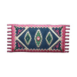 ID 8792 Southern Mexican Rug Patch Western Poncho Embroidered Iron On Applique