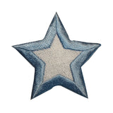 ID 3545 Star Craft Patch Decoration Symbol Emblem Embroidered Iron On Applique