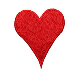 ID 3647 Heart Symbol Patch Love Valentine's Day Embroidered Iron On Applique