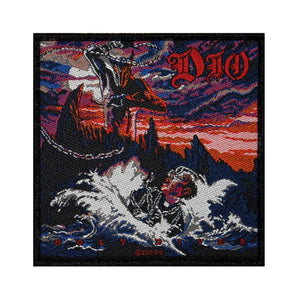 Dio Holy Diver Patch Album Cover Art Heavy Metal Band Woven Sew On Applique