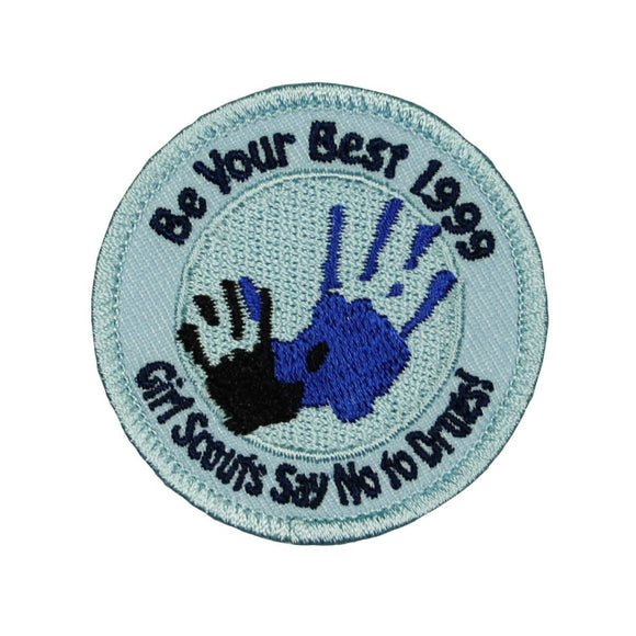 Girl Scouts Be Your Best Patch Scout Sash Badge 99 Embroidered Iron On Applique