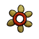 ID 6860 Lot of 3 Daisy Blossom Patch Flower Garden Embroidered Iron On Applique
