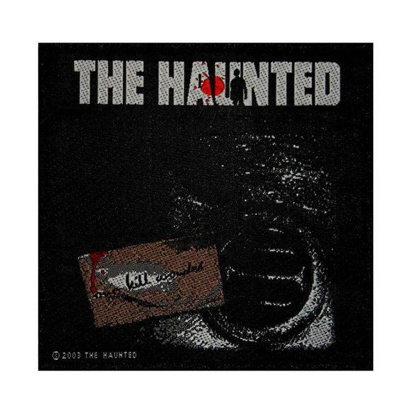 The Haunted One Kill Wonder Patch Swedish Metal Band Album Woven Sew On Applique