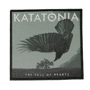 Katatonia Fall of Hearts Patch Swedish Rock Metal Band Woven Sew On Applique
