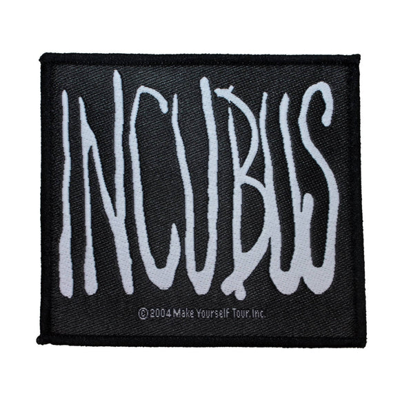 Incubus Band Name Logo Patch Alternative Rock Metal Music Woven Sew On Applique