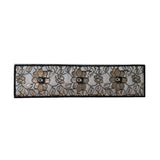 ID 7117 Lace Flower Strip Patch Fashion Badge Craft Embroidered Iron On Applique