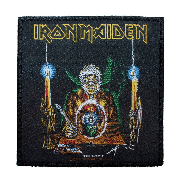 Iron Maiden The Clairvoyant Patch Single Art Heavy Metal Woven Sew On Applique