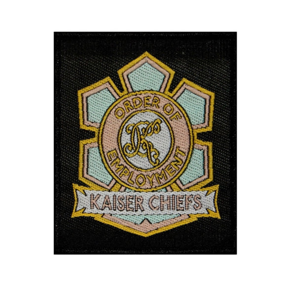Kaiser Chiefs Order Of Employment Patch Indie Rock Band Woven Sew On Applique