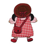 ID 7497 Children Stuffed Doll Patch Old Toy Baby Embroidered Iron On Applique