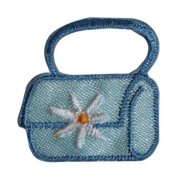 ID 8312 Daisy Flower Purse Patch Hand Bag Fashion Embroidered Iron On Applique