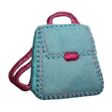 ID 8513 Felt School Backpack Patch Tote Bag Fashion Embroidered Iron On Applique