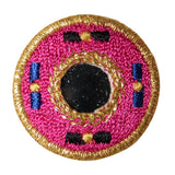 ID 8774 Mirrored Shield Design Patch Symbol Craft Embroidered Iron On Applique