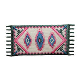 ID 8791 Southern Mexican Rug Patch Western Poncho Embroidered Iron On Applique