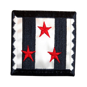 ID 8981 Stars Stripes Badge Patch Patch Patriotic Embroidered Iron On Applique