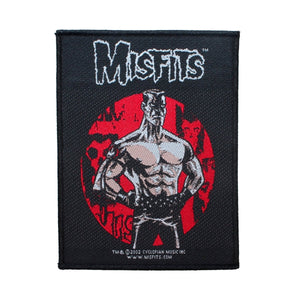 Misfits Lukic Patch 25th Anniversary Punk Rock Band Music Woven Sew On Applique