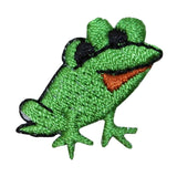ID 9087 Green Cartoon Tree Frog Patch Amphibian Embroidered Iron On Applique