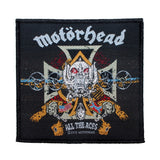 Motorhead All The Aces Patch Album Cover Art Heavy Metal Woven Sew On Applique