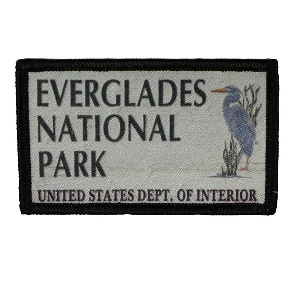 Everglades National Park Sign Patch Travel Badge Sublimation Iron On Applique