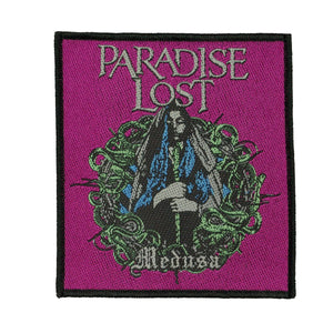 Paradise Lost Medusa Patch Cover Art Gothic Metal Band Woven Sew On Applique