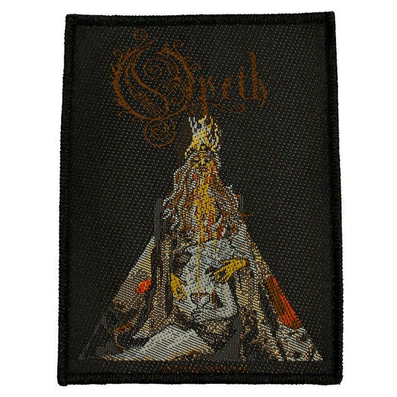 Opeth Sorceress Persephone Patch Single Art Rock Band Woven Sew On Applique