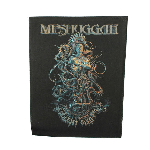 XLG Meshuggah Violent Sleep of Reason Back Patch Album Jacket Sew On Applique