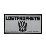 Lostprophets Transformers Logo Patch Alternative Rock Band Woven Sew On Applique