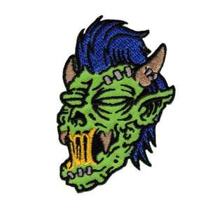Reed Werewolf Creepy Zombie Patch Skull Monster Embroidered Iron On Applique