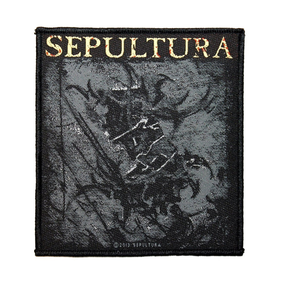 Sepultura The Mediator Patch Heavy Metal Music Band Jacket Woven Sew On Applique
