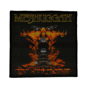 Meshuggah Nothing Album Patch Progressive Metal Band 2002 Woven Sew On Applique