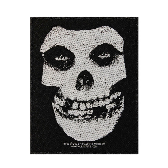 Misfits Fiend Skull Patch Classic Art Punk Rock Band Music Woven Sew On Applique