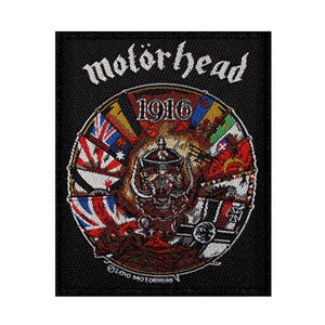 Motorhead 1916 Patch Album Cover Art Heavy Metal Rock Band Woven Sew On Applique