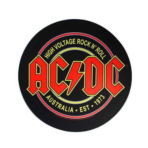 XLG AC/DC High Voltage Back Patch Rock & Roll Band Music Jacket Sew On Applique