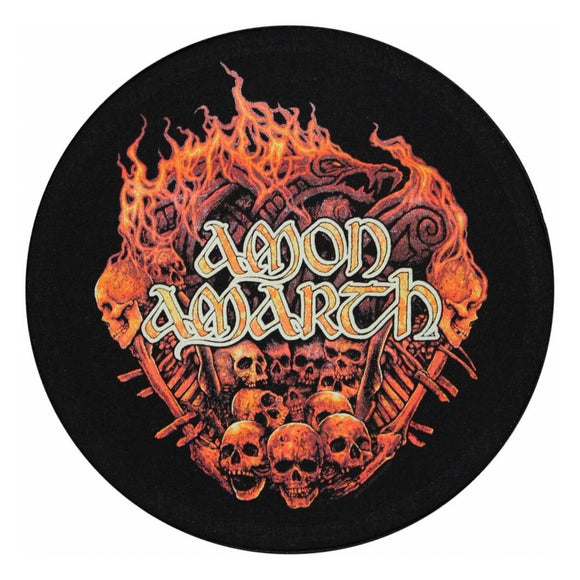 XLG Amon Amarth Battlefield Back Patch Death Metal Music Band Sew On Applique