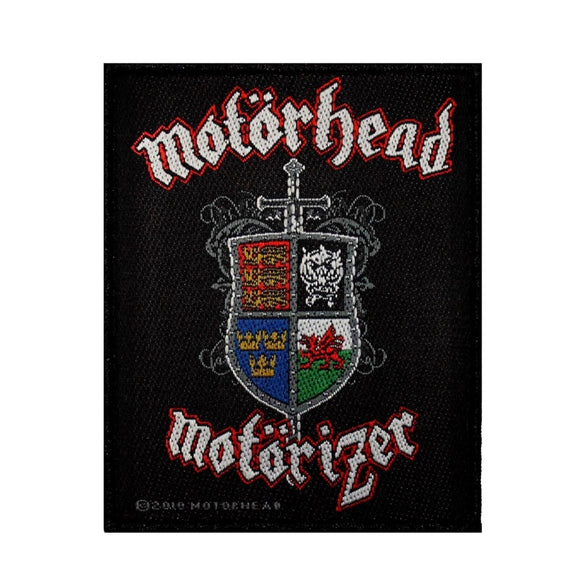 Motorhead Motorizer Patch Album Cover Art Heavy Metal Band Woven Sew On Applique