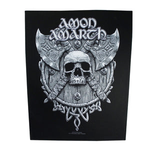 XLG Amon Amarth Viking Warrior Back Patch Melodic Metal Band Sew On Applique