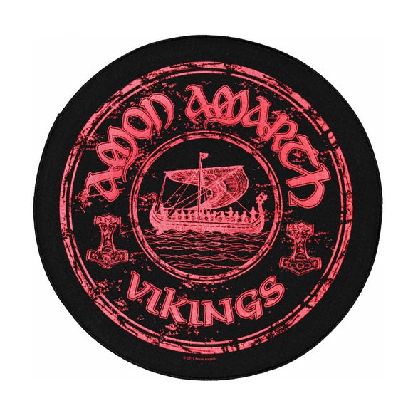 XLG Amon Amarth Vikings Back Patch Circular Swedish Music Band Sew On Applique