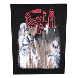 XLG Death Human Back Patch Album Art Death Metal Music Jacket Sew On Applique