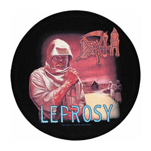 XLG Death Leprosy Back Patch Album Art Death Metal Music jacket Sew On Applique